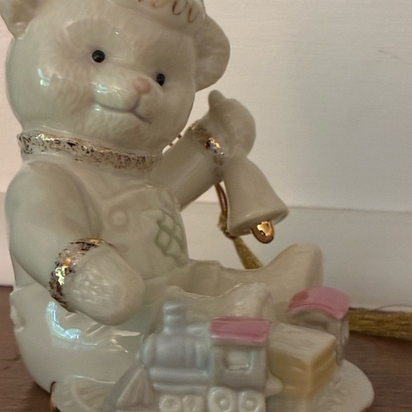 Vintage Lenox Teddy’s Millennium Wish Bear 2000 Ornament Limited Edition - Picture 5 of 6